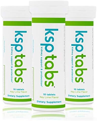 KSPtabs All Natural Hydration Health Supplemen, Key Lime-3 Pack