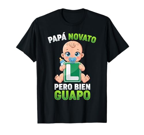 Papá Novato Futuro Padre Papá primerizo Fiesta Anuncio Camiseta