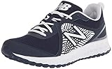 New Balance Men's Fresh Foam 3000 V5 Turf-Trainer Baseball Shoe, Navy/White, 12