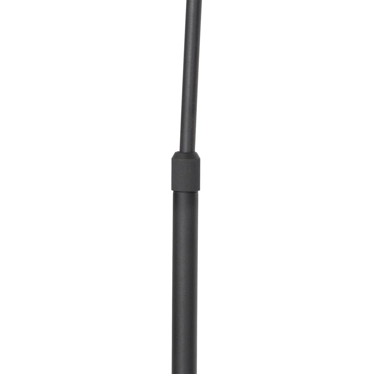 Qazqa arc - Lampada da terra con paralume Moderno - 1 luce - L 155 cm - Nero - Moderno - Soggiorno I Camera da letto