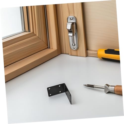 Fixation meuble qui bouge avec le lot de 8 équerres angle métalliques robustes - 8
