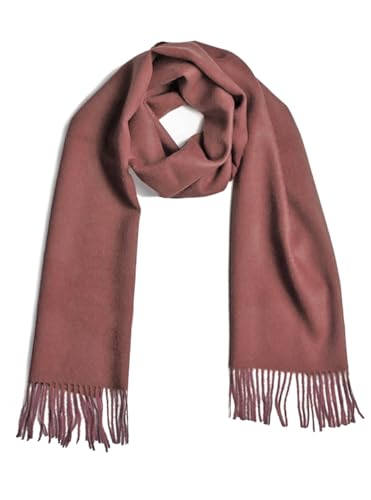 Inca Fashions Baby Alpaca Scarf 100% Pure & Ultra Soft Lightweight 3x Warmer Than Wool Fair Trade Eco-Friendly (Mocha Mousse)