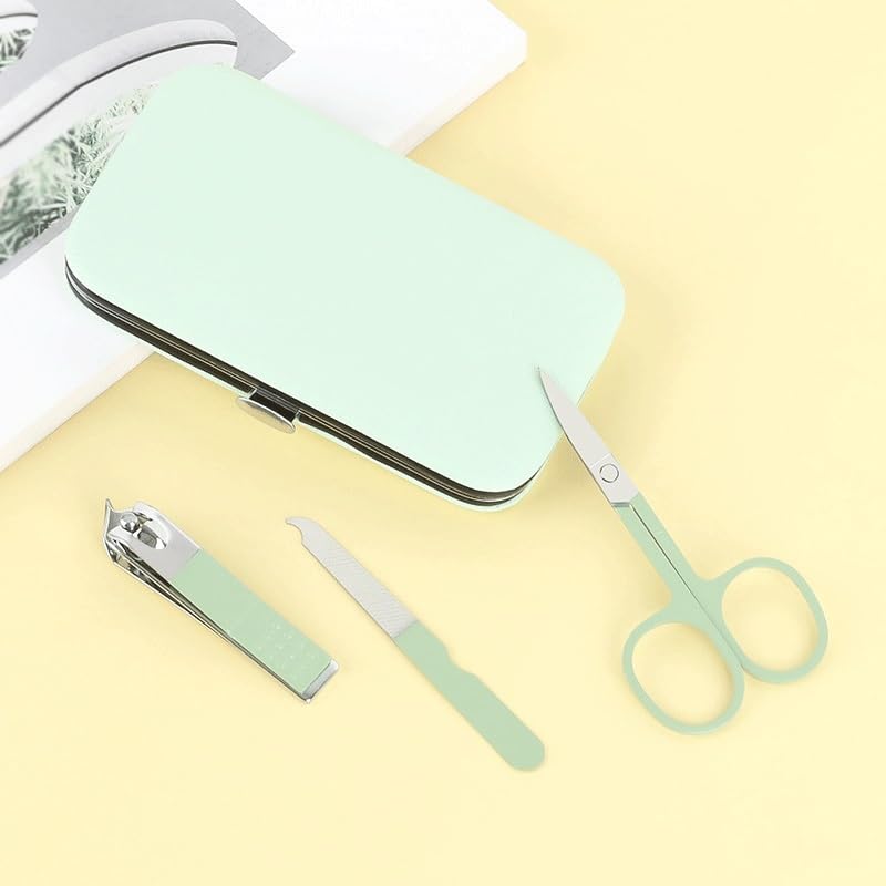 Ensemble d'outils de manucure contre les ongles cassants avec coupe-ongles adapté - 3