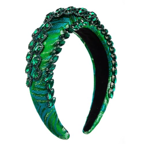 Accessoires pour cheveux pour femme : serre-tête large vintage style bijoux de défilé chic