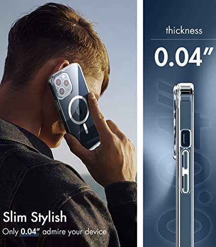 Botoer [5 In 1 For Iphone 12 Case/Iphone 12 Pro Case,With 2 Pack Screen Protector + 2 Pack Camera Lens Protector,Crystal Ultra Thin Scratch Resistant Drop Mag-Safe Phone Case For Iphone 12/12 Pro #TOP6