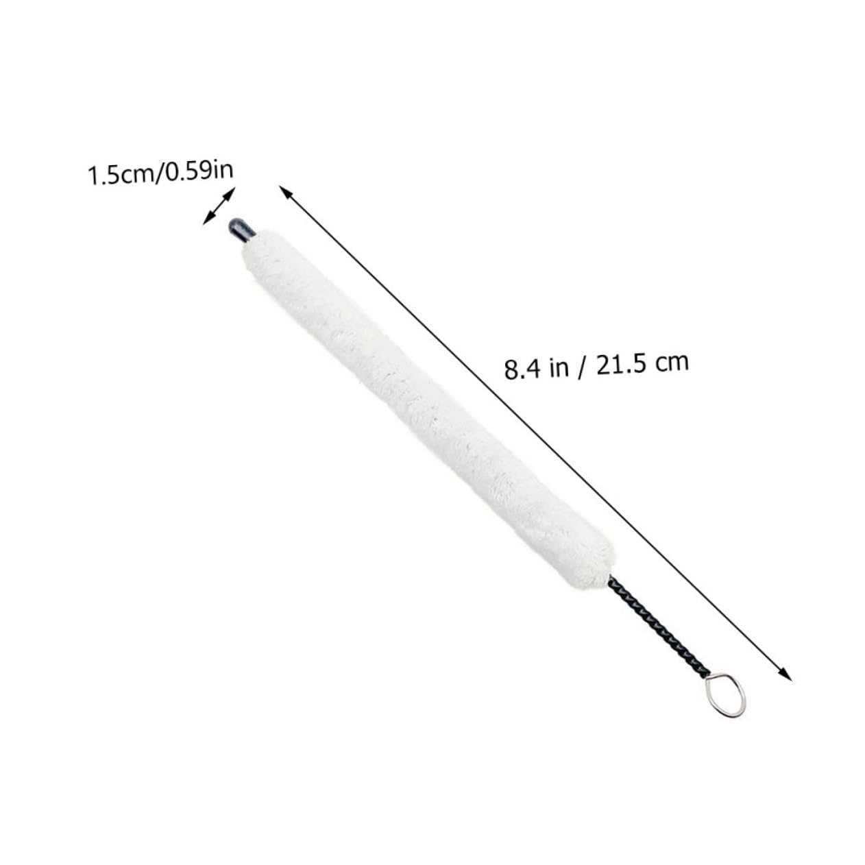 SOIMISS Cepillo De Limpieza Para Flauta Travesera Hisopo De Algodón, Kit Práctico y Portátil Para Mantenimiento e Higiene, Herramienta De Limpieza Para Instrumento De Viento