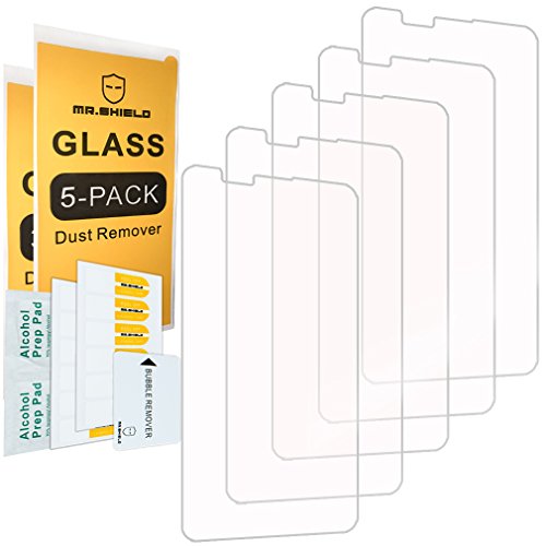 [5-PACK]-Mr.Shield For LG G Stylo 2 / LG Stylo 2 [Tempered Glass] Screen Protector with Lifetime Replacement