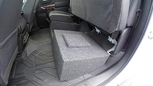2019-2022 Silverado/Sierra New Body Double Cab Dual 10 Downfire with Amp Space Sub Box by Subthump