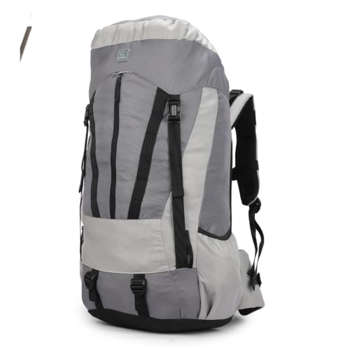 Image of GREENLANDS Cria 55L Water Resistant Rucksack: Your Perfect Companion for Outdoor Adventures, Hiking, Traveling, Sport Camping, and Trekking