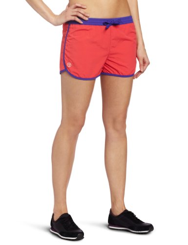 Zumba Fitness LLC Women's Escape Running Short, Geranium, XX-Large