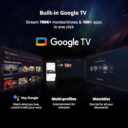 Formovie Theater Premium 4K UHD Ultra Short Throw Triple Laser Projector with Google TV Licensed Netflix, 2200 ISO Lumens, Bowers & Wilkins Speakers,3D Support UST Laser TV for Home Theater