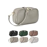 LASIEM(ラシエム) お財布ショルダー ショルダーバッグ レディース ポシェット バッグ 本革 「2種類のストラップ付き」御財布ショルダー 肩掛け サンドベージュ