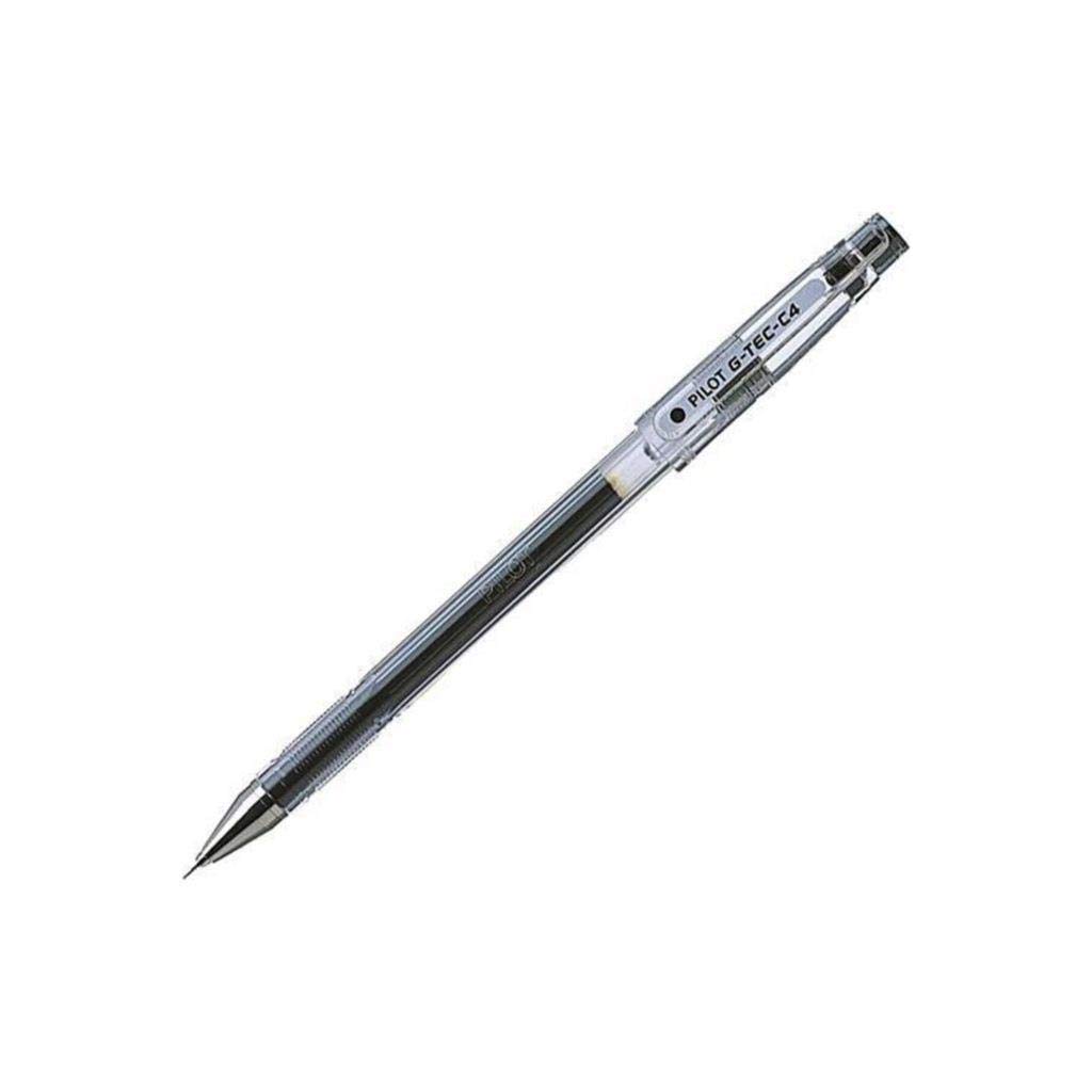 Pilot G - Tec C4 Gel Microtip Rollerball 0 4 mm Single Pen - Black