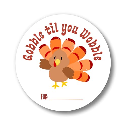 Thanksgiving Leftover Labels | 12 2.5" or 20 2" Circle