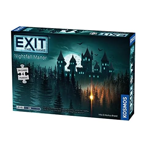 Thames & Kosmos EXIT: Nightfall Manor Puzzle Game Cover