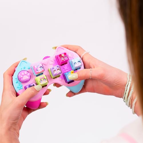 Goliath CLICKEEZ Controller 5 Touches Kawaii Cliquables+ 1 Manette + Guide Collection Jouet Fidget ASMR Customisable – Keycaps à Clipser 70 Personnages à Collectionner – Idée Cadeau dès - vue 2