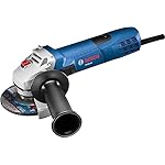 BOSCH GWS8-45 4-1/2 Inch 7.5 Amp Angle Grinder with Lock-On Switch, Lightweight Design, and Durable Protection Guard for Metal and Concrete Grinding