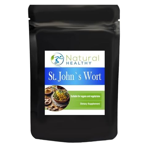 St John's Wort 1000mg Supplement Tablets Cover