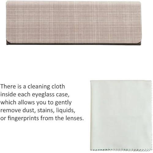 Image of VisionGlobal Hard Shell Eyeglass Case for Eyeglasses and Sunglasses for Men /Women and Kids
