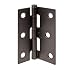 Prime-Line Products K 5039 Screen Door Hinge Steel, Black,(Pack of 2)