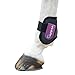 Shires Arma Fetlock Boots Black/Plum Pony/Cob