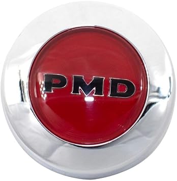 Wheel Accessories Parts 1 Pc Red Aluminum Alloy Pontiac Ralley ll Center Cap 2.80" Diameter Fits Pontiac 1967-70 Firebird GTO Lemans Tempest | 1969-73 Grand Prix Ventura Fits RALLEY Rally II Wheels