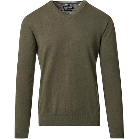 CASAMODA Dark Turquoise V-Neck Jumper Cover