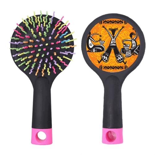 Tambourin Mexique brosse à cheveux démêlante salon pour sublimer vos coiffures au quotidien
