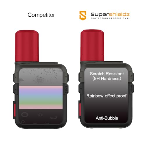 Image of Supershieldz (2 Pack) Designed for Garmin inReach Mini 3 Plus /inReach Mini 3 Tempered Glass Screen Protector, Anti Scratch, Bubble Free