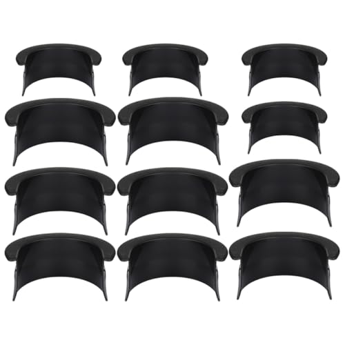 ELAYARD Revestimientos para Bolsillos de Billar 12 Piezas, Plástico Resistente, Estándar Adulto, Juego de 2 Bolsas Medias y 4 Bolsas Traseras, Accesorios para Mesas de Billar en
