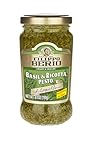 Filippo Berio Pesto, Basil & Ricotta, 6.7 Ounce Glass Jar, Gluten Free, Non-GMO