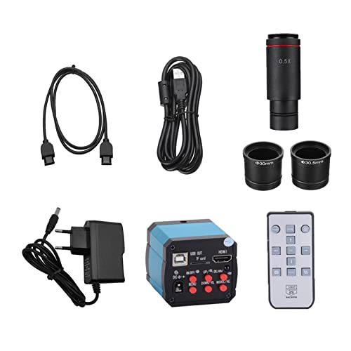 Fotocamera per Microscopio Videocamera per HD 1080P Lente di Ingrandimento per Stereo Spina UE 14 mega pixel hdmi