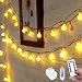[Remote & Timer] 100 LED 36ft Ball LED Globe String Lights 8 Modes UL Listed WithRemotefor Indoor/Outdoor Commercial Decor, Gardens, Patio, Wedding, Bedroom, Christmas Party Decoration