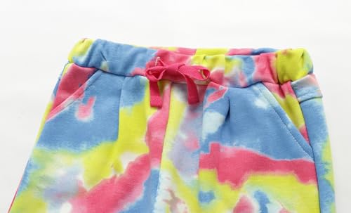 Image of Mud Kingdom Little Girls Jogger Sets Cute Stripe Stars 3 Piece School Wear