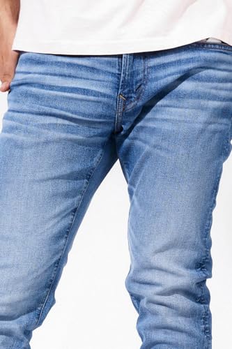 Image of American Eagle Men Blue Airflex+ Athletic Skinny Jeans