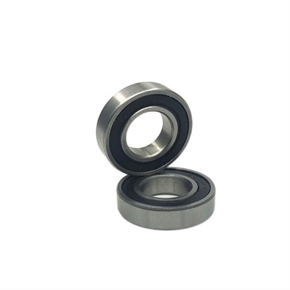 DUKUTS 2 Pcs 629-2RS 629 Si3n4 Bola Keramik Hibrida Bantalan Bola Dalam Alur 9X26X8 Mm