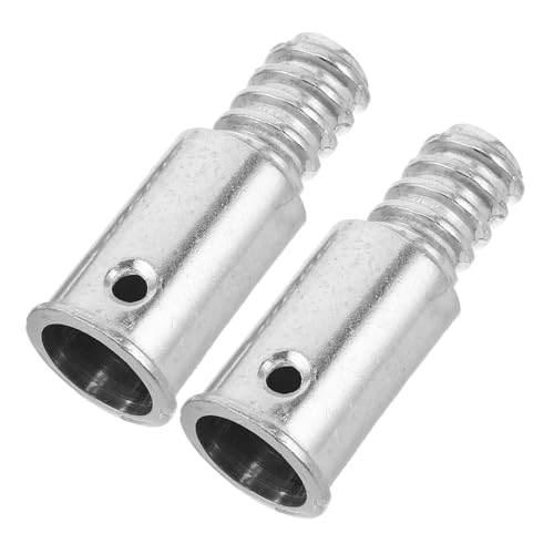 LOORGVEL 2 piezas de de Metal para Mangos de Mopa y Escoba de Compatible con Varillas de Extensión y Accesorios de Limpieza Diseño y