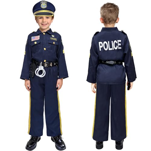 Disfraz de Policía para Niños Talla S 3-5 años miniatura 2