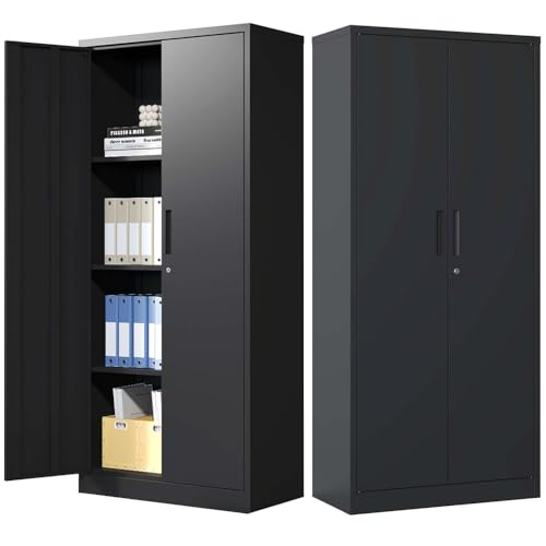 Lockable Cabinet Metal Storage Cabinet, 69