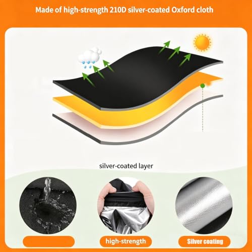 Funda cortacésped manual Craftsman M210 protector exterior impermeable M 4