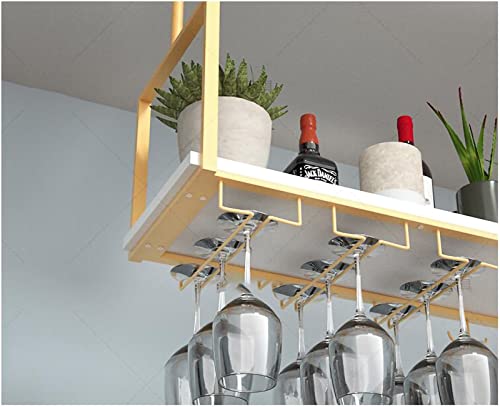 Porte-bouteilles au plafond DASHADAO, la solution gain de place pour ranger vos verres