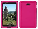 Bobj Rugged Case for Dell Venue 7 Tablet (Models 3730, 3740) - BobjGear Custom Fit - Patented Venting - Sound Amplification - BobjBounces Kid Friendly (Rockin' Raspberry)