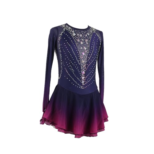 ZAGITOVA Vestido de patinação artística feminino meninas patinação no gelo desempenho competição gra