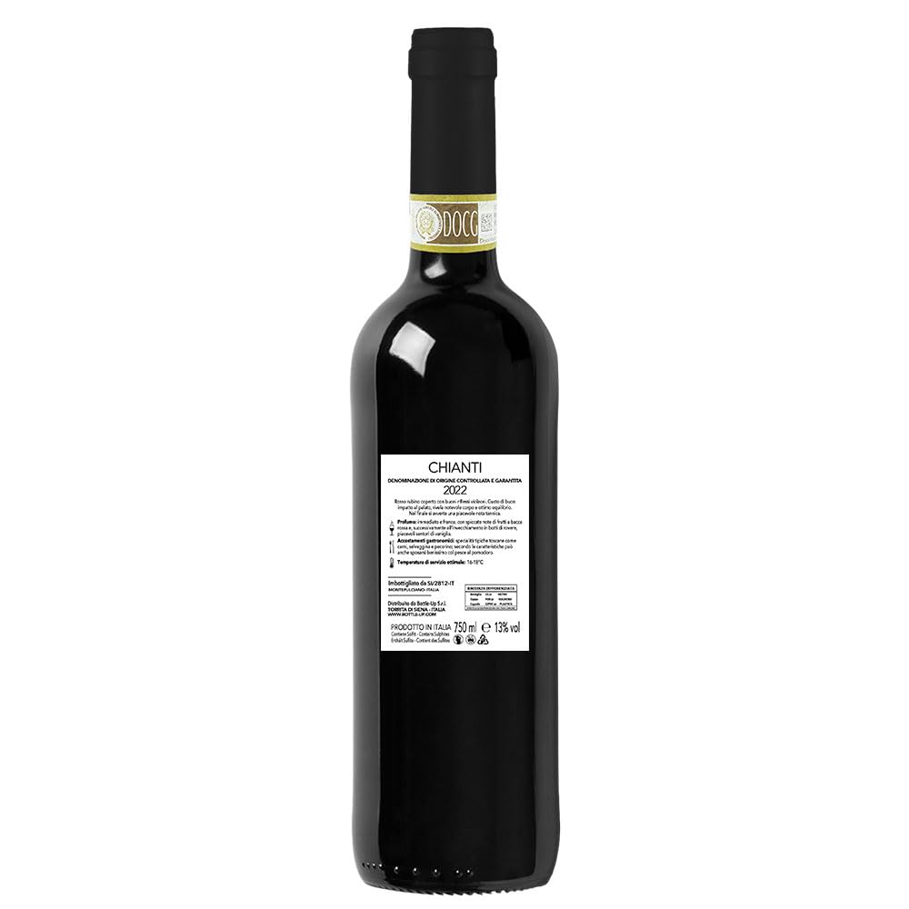 Regalo festa del papà - Bottiglia vino personalizzata con foto e cassa legno - Idea regalo uomo, festa del Nonno, compleanno papà (Chianti DOCG, Prima Festa)