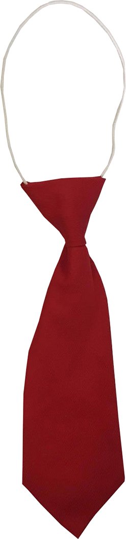 Don Last Man Stands Rouge Childrens Elastic Neck Tie Red