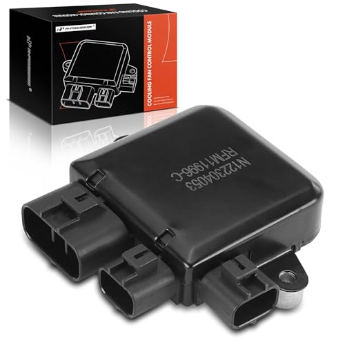 A-Premium Engine Radiator Cooling Fan Control Module Compatible with Mitsubishi Outlander 2003-2007, Lancer 2002-2007 & Mazda 6 2003-2012, MPV 2000-2006, 2.0L 2.3L 2.4L 2.5L 3.0L 3.7L