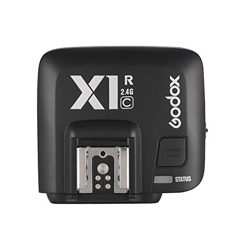Docooler Godox X1R-C 32 Canais Ttl 1 / 8000S Remoto Sem Fio Flash Receiver Release Shutter Para Câme