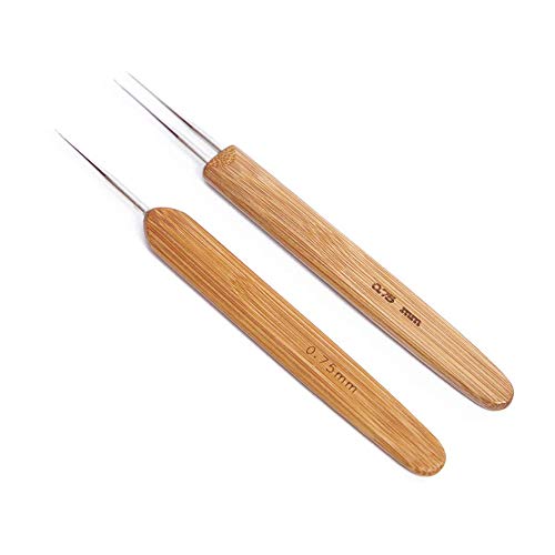 Ferramenta Shinon Dreads para cabelo de crochê trançado agulhas de crochê Dread Locks gancho de croc