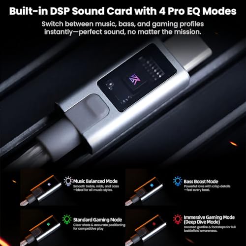 Image of KZ Gale Gaming IEM Wired in-Ear Monitor Earphones, Super Linear Dynamic Driver, Dual Mic, Silver-Plated Cable, HiFi Sound, Noise Isolation 0.75mm Connector, Ideal for Music & Gaming (Type-C)