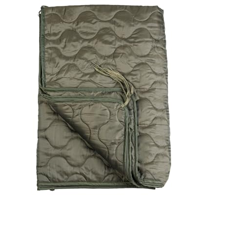 Doublure de Poncho Mil-Tec Vert Olive 210 x 160 cm Couette Militaire Intermédiaire - 4